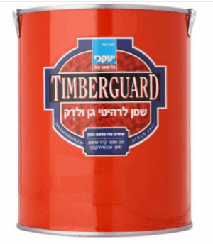שמן דק שקוף TIMBERGUARD-יעקבי [גלון]