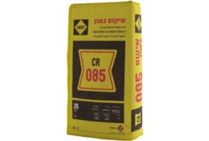 שק שיקום בטון CR 085 – תקן R4 (שק 25 ק"ג) (מקביל לרפ פאוור)